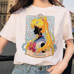Sailor Moon Printed Short Sleeve T-Shirt Merchandise