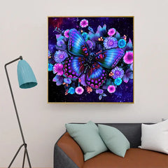 Diamond Painting Butterfly Kit  - 5D Full Drill