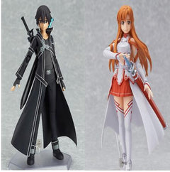 Sword Art Online Action Figures: Kirito & Asuna Set
