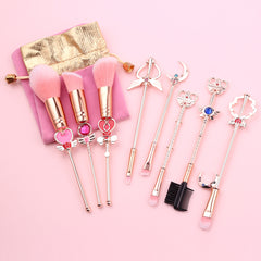 Sailor Moon Makeup Brush Set with Unicorn Anime Gifts