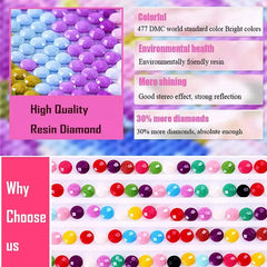 Diamond Painting Butterfly Kit  - 5D Full Drill