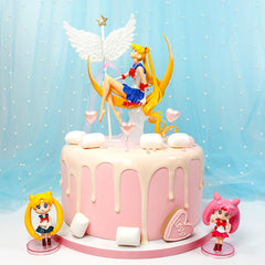 Angel Moon Sailor Moon Car Figurine, Cartoon Decor