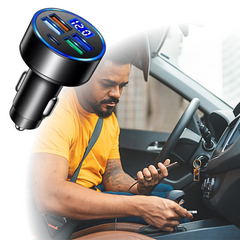 5-Port 150W Super Fast Car Charger Adapter